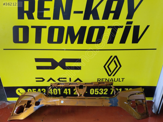 620225509R DACİA SANDERO STEPWAY ÖN TAMPON TURUNCU ORJ RENKAY OTO