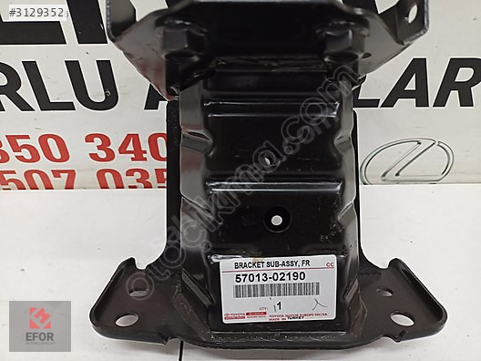 TOYOTA COROLLA SIFIR ORJ SAĞ TAMPON AYAK 19-22 OEMNO:57013-02190