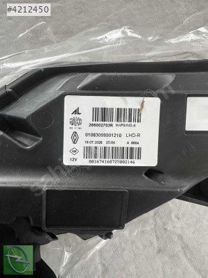 RENAULT CLİO V SAĞ GÜNDÜZ FARI ORJ 266002703R