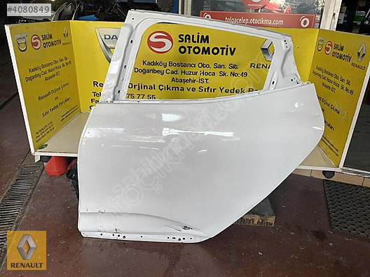 RENAULT CLIO 5 ÇIKMA ORJİNAL SOL ARKA KAPI VE DİĞER PARÇALARI