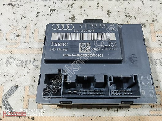 AUDİ A6 SOL KAPI KONTROL ÜNİTESİ 4F0959795 4F0910795