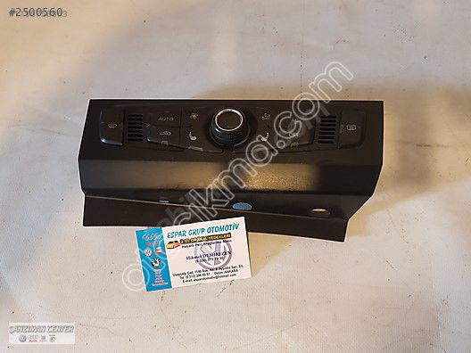 8T1820043P VEYA 043AH AUDİ A4 KLİMA TUŞLARI 2009 2013