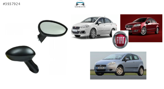 FİAT LİNEA/GRANDE PUNTO DIŞ AYNA  ELEKTRIKLI VEYA MEKANIK