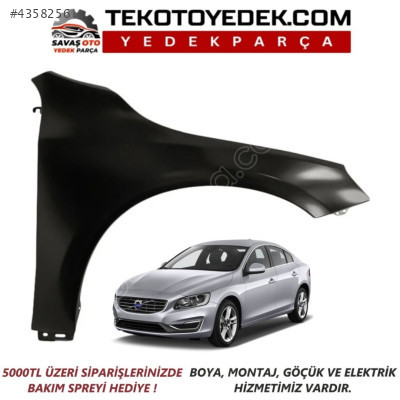 VOLVO S60 ÖN ÇAMURLUK SAĞ SOL 2014 VE ÜZERİ / KAMPANYA