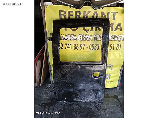 Fiat Doblo1-2 çift açılır sol bagaj kapağı sıfır ürün orijinal o