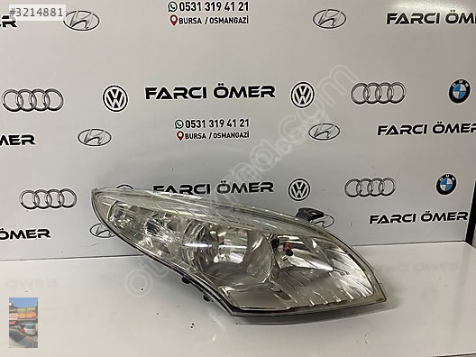 MEGANE 3 ÖN SAĞ FAR ORJİNAL