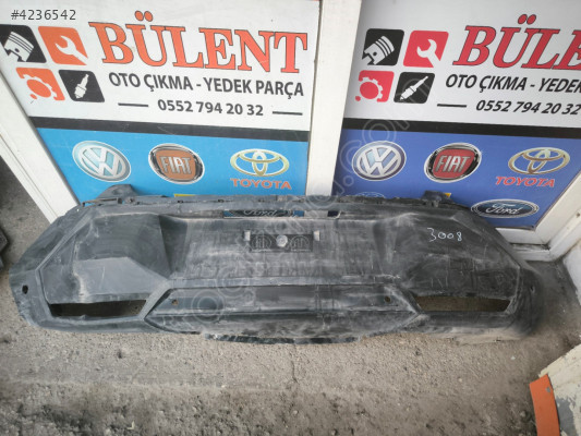 Peugeot 3008 arka tampon alt eki