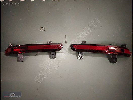 Chery Tiggo 8 pro sağ sol arka tampon reflektörü