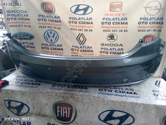 Seat Leon arka tampon 2013 2018 orijinal füme