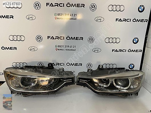 BMW F30 XENON SAĞ SOL FAR ORJİNAL HATASIZ DOLU FAR