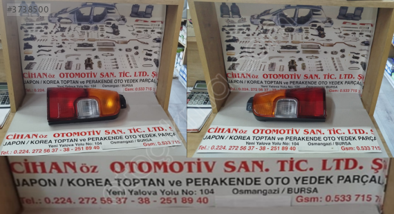 TOYOTA COROLLA STATİON WAGON SAĞ/SOL STOP 1992-1998 ADET FİYATI