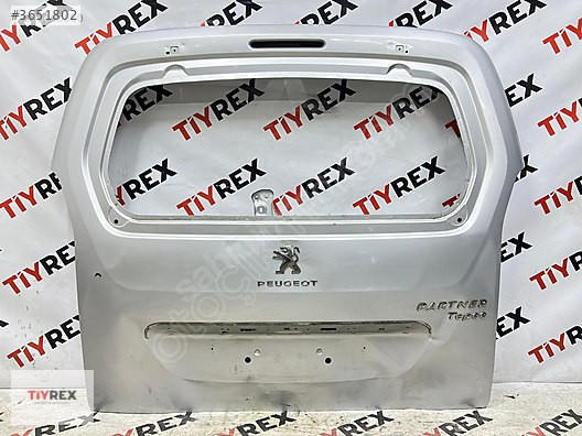 Peugeot Partner Tepee Arka Bagaj Kapağı 15-18 Orjinal