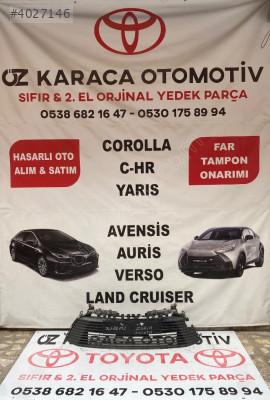2019-2025 TOYOTA COROLLA ÇIKMA ORJİNAL ORTA IZGARA