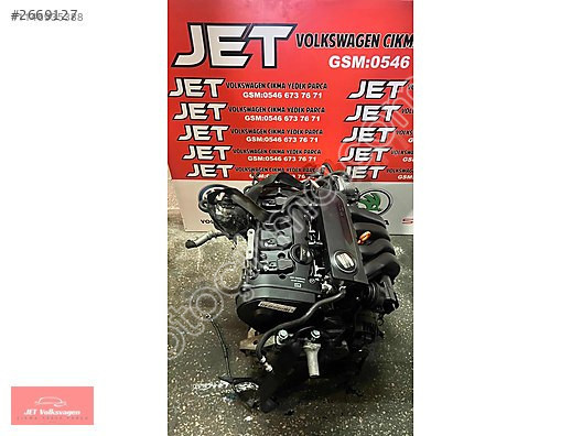 AUDI A3 BLR FSI 2.0 KOMPLE DOLU MOTOR