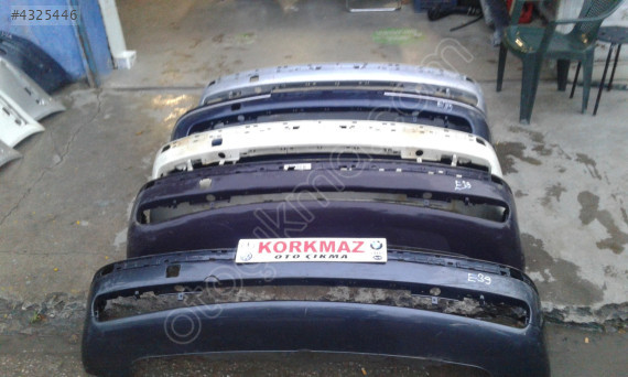 BMW 520 525 530 535 540 E39 ÖN TAMPON MAKYAJSIZ KASA 1996 - 1999