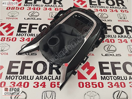 TOYOTA COROLLA SIFIR AT VİTES ÇERÇEVE TK SİYAH 19-22 35970-02080