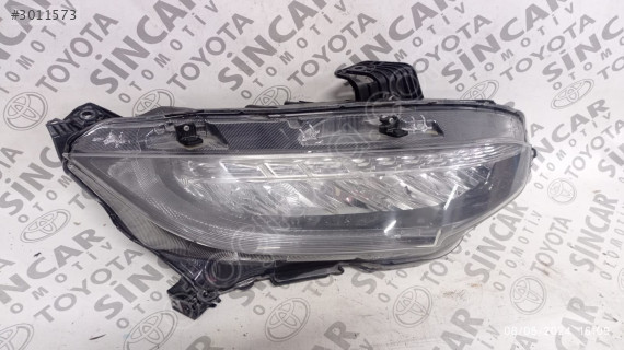SİNCAR OTO'DAN HONDA CİVİC FC5 2016 2021 SAĞ ÖN FAR ÇIKMA ORJİNA