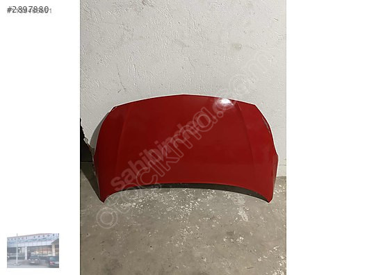 OPEL CORSA ÖN KAPUT ÇIKMA KIRMIZI RENK BOYASIZ