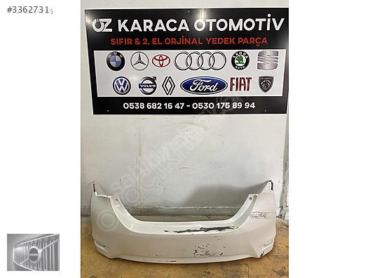 2013-2018 TOYOTA COROLLA ÇIKMA ORJİNAL ARKA TAMPON