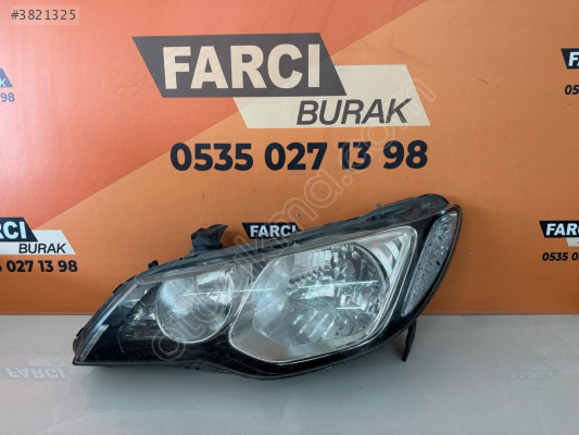 CİVİC FD6 HALOJEN SOL FAR ORJİNAL
