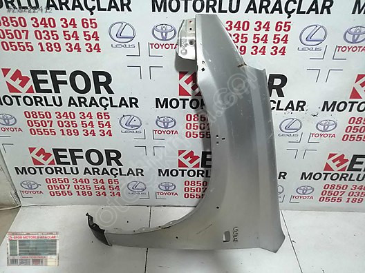 TOYOTA RAV-4 SOL ÖN ÇAMURLUK ÇIKMA ORJİNAL YEDEK PARÇA 00-06