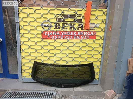 OPEL ASTRA H HB ARKA BAGAJ CAMI ÇIKMA ORJİNAL YEDEK PARÇA