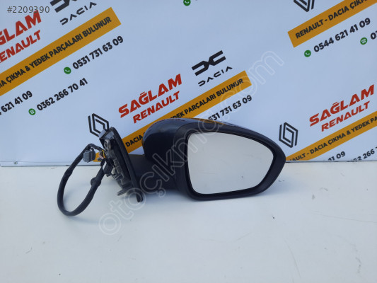 RENAULT MEGANE 4 KATLANIR TİTANYUM GRİ SAĞ AYNA ÇIKMA
