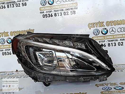 MERCEDES C SERİ W205 ÇIKMA SAĞ FAR