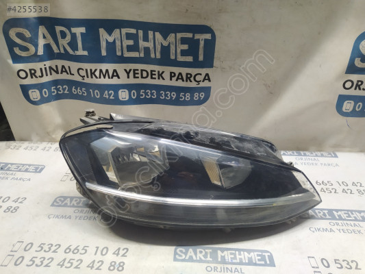 ÇIKMA VW GOLF 7.5 SAĞ ÖN FAR 5G1941006D