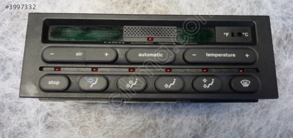 Lancia Thema 8.32 klima kontrol paneli