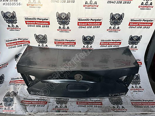 SKODA SUPERB BAĞAJ KAPAĞI (SÖKME) ÇOK AZ HASARLI