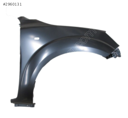 ÖN ÇAMURLUK SAĞ NISSAN NAVARA 16-22 63100-4JA0A SİNYAL DELİKLİ