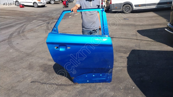 OPEL GRANDLAND MAVİ SAĞ ARKA KAPI ORJİNAL LOKALLİK