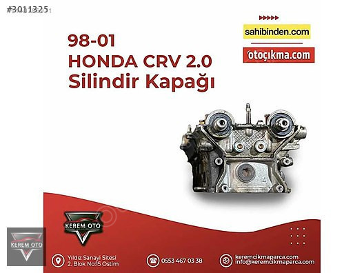 HONDA CRV TEMİZ SİLİNDİR KAPAĞI