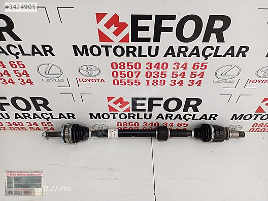 TOYOTA COROLLA HYBRİD SAĞ AKS ÇIKMA ORİJİNAL 2019-2024