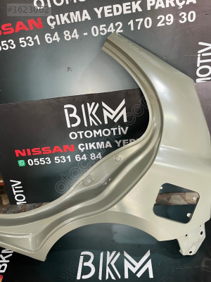 Nissan micra 2010-2018 sol arka çamurluk