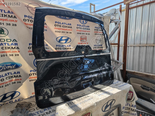 Volkswagen Caddy bağaj kapağı orjinal göçük hasarlı 2020-2024