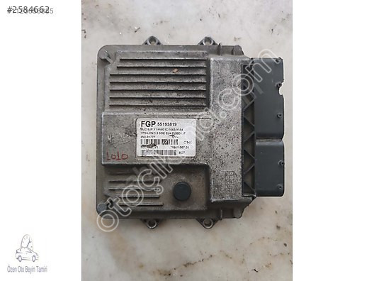 Fiat Ypsilon 1.3 Motor Beyni 55195819 - MJD 6JF.Y1 - MJD 6JF