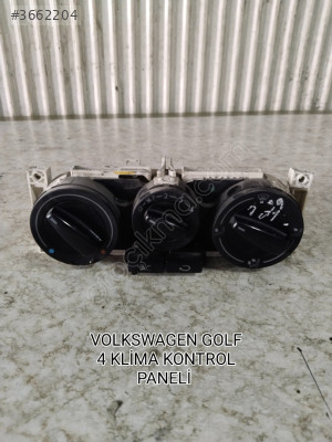 VOLKSWAGEN GOLF 4 KLİMA KONTROL PANELİ