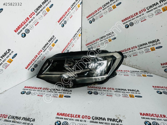Volksvagen caddy sol ön düz far