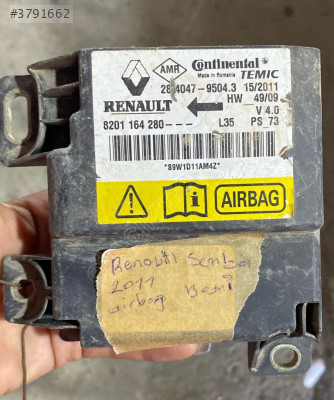 Renault sembol airbag beyni