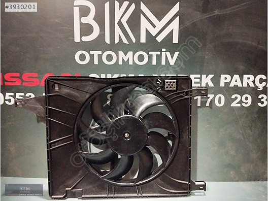 Nissan Qashqai 2007- dizel fan seti