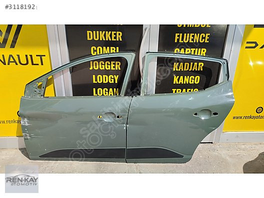 DACİA SANDERO 3 SOL ÖN VE ARKA KAPI ORJ ÇIKMA RENKAY OTO KOCAELİ