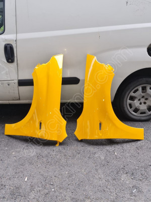 Fiat egea sol sağ çamurluk sarı boyalı hazır şekilde orijina