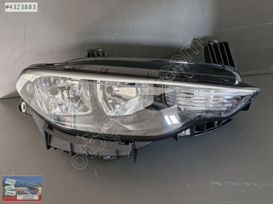 FİAT EGEA SAĞ ÖN FAR SİYAH ZEMİN SIFIR 2015-2020