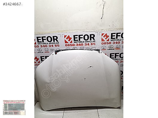 TOYOTA HİLUX ORJİNAL ÇIKMA MOTOR KAPUTU 20-23
