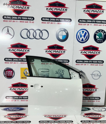 DACİA SANDERO SAĞ ÖN KAPI BEYAZ HATASIZ BOYASIZ ÇIKMA