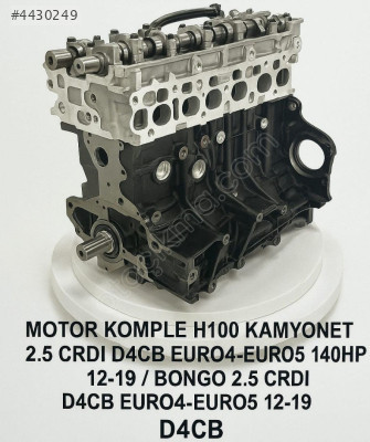 Hyundai H100 kamyonet sıfır sandık motor