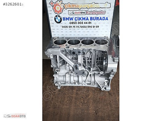 N47D20C BMW E60 5.20d N47 177Lik Sıfır Blok Faturalı