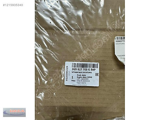 3G5 827 705 G VW PASSAT B8 BAGAJ FİTİLİ SIFIR ORİJİNAL